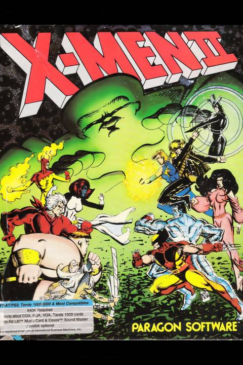 X-Men 2: Fall Of The Mutants Tag Page Cover Art