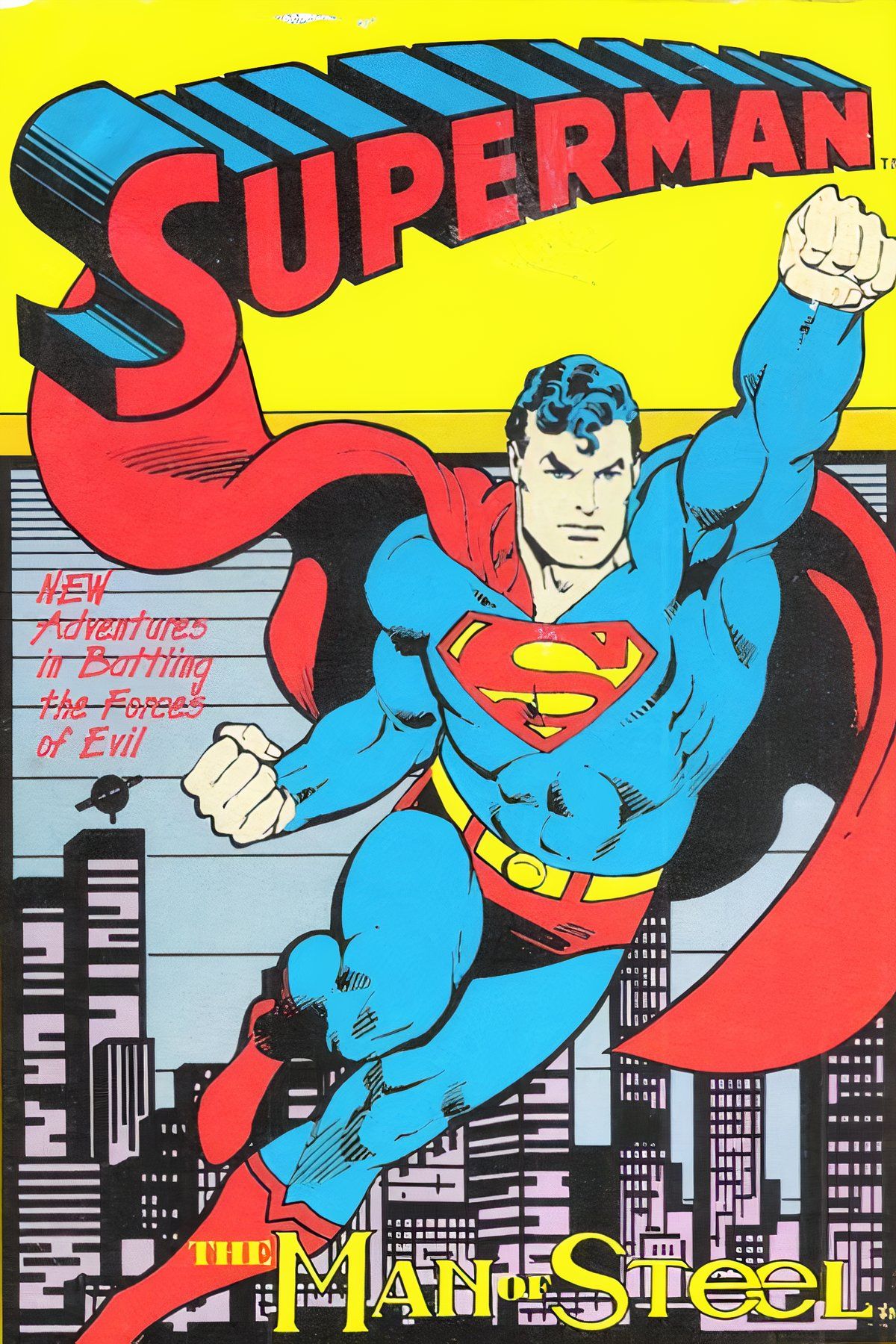 Superman: The Man of Steel (1989) Tag Page Cover Art