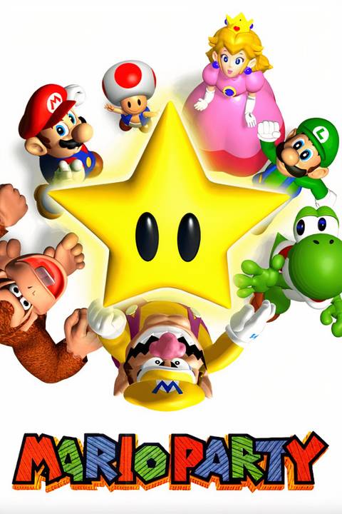 Mario Party Tag Page Cover Art