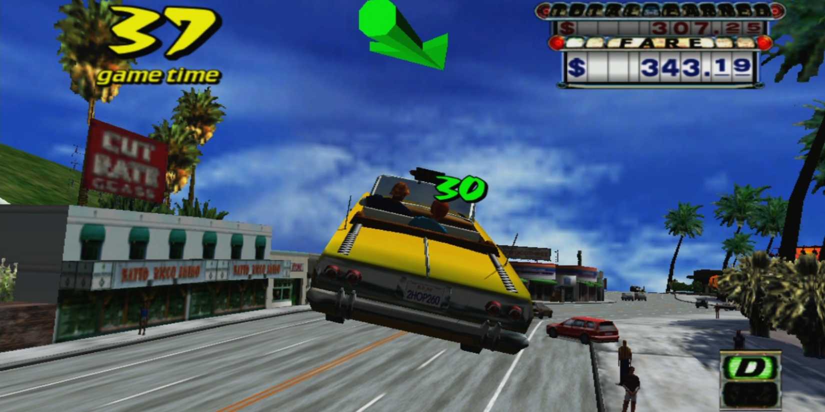 steam screenshot, taxi in the air