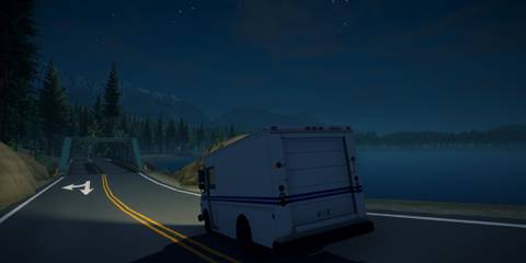 steam screenshot, night time driving