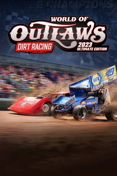 World of Outlaws: Dirt Racing 2023 Tag Page Cover Art