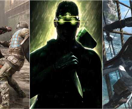 For Honor, Splitner Cell Chaos Theory, AC Black Flag