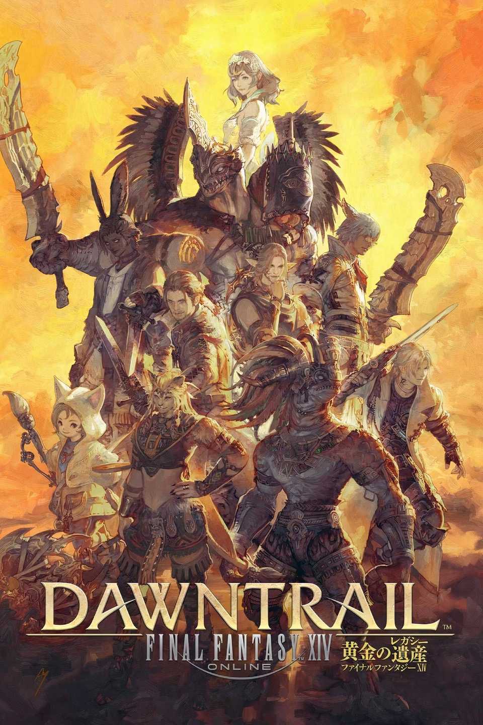 Final Fantasy XIV: Dawntrail Tag Page Cover Art
