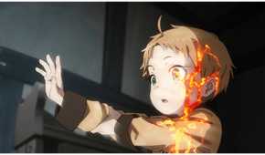 Mushoku Tensei: Jobless Reincarnation Rudeus Greyrat trying out magic for the first time