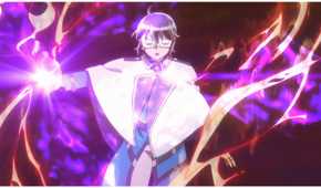 Tsukimichi Moonlit Fantasy anime Makoto Misumi showing his magic