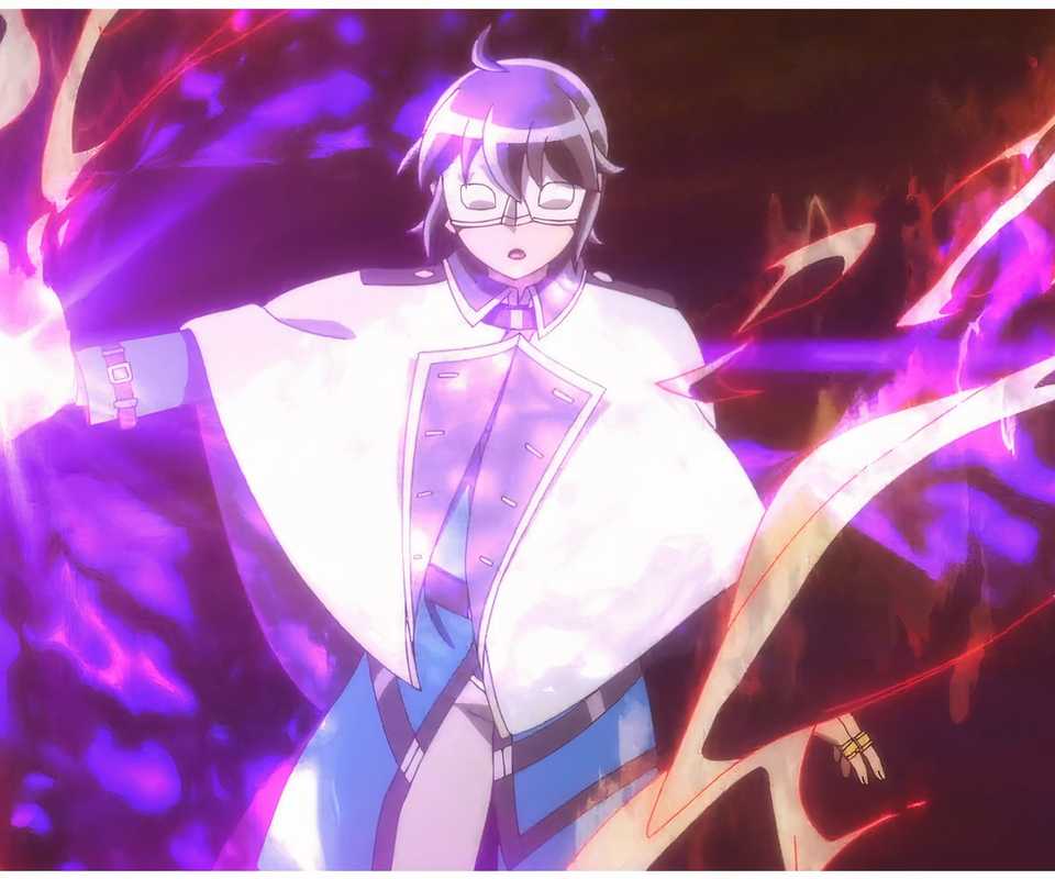 Tsukimichi Moonlit Fantasy anime Makoto Misumi showing his magic