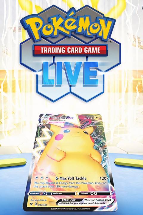 Pokemon Trading Card Game Live Tag Page Cover Art