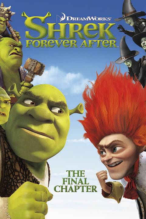 Shrek Forever After Tag Page Cover Art