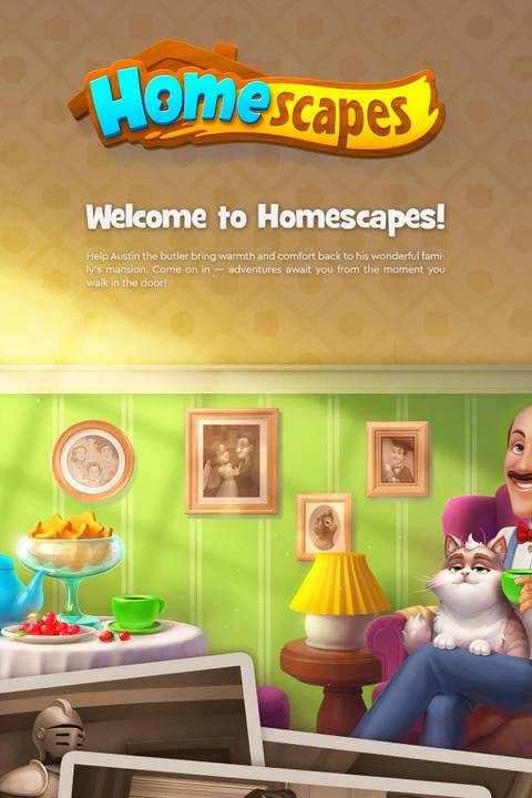 Homescapes Tag Page Cover Art