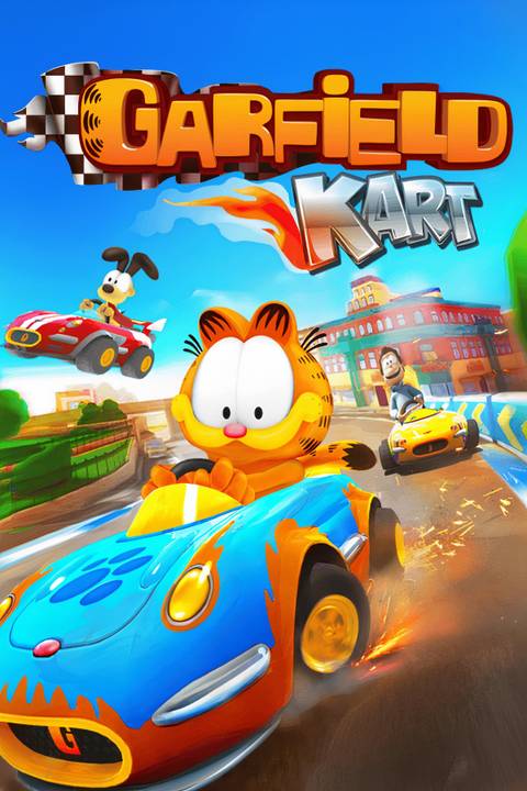Garfield Kart Tag Page Cover Art