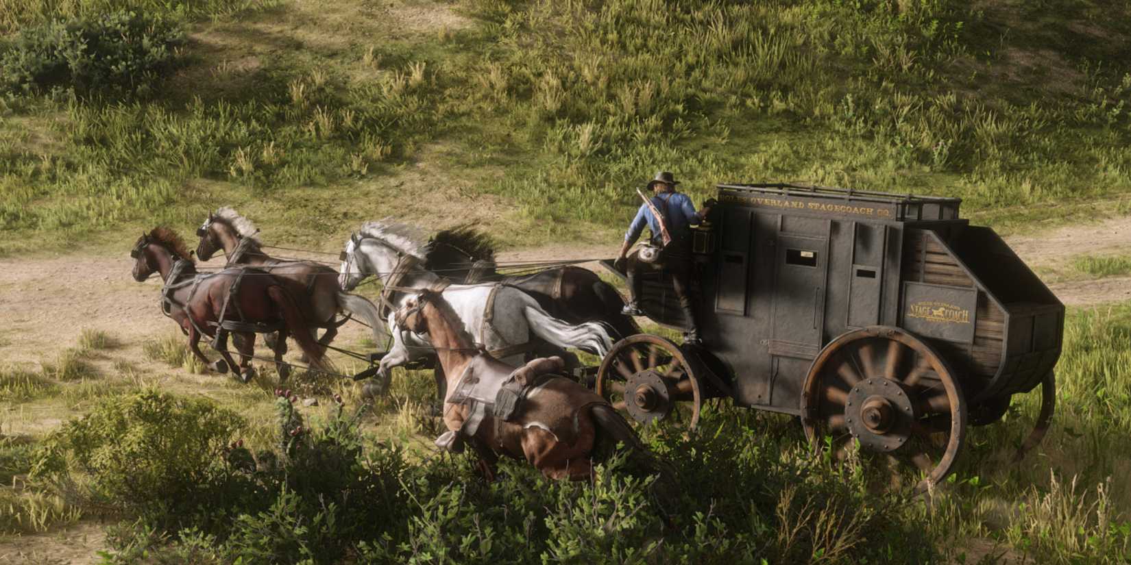 Coach Robbery mission in Red Dead Redemption 2