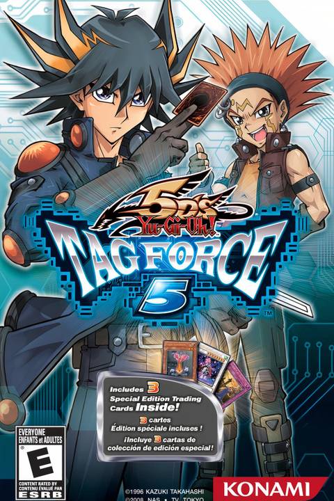Yu-Gi-Oh! 5D's Tag Force 5 Tag Page Cover Art