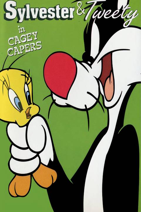 Sylvester and Tweety in Cagey Capers Tag Page Cover Art