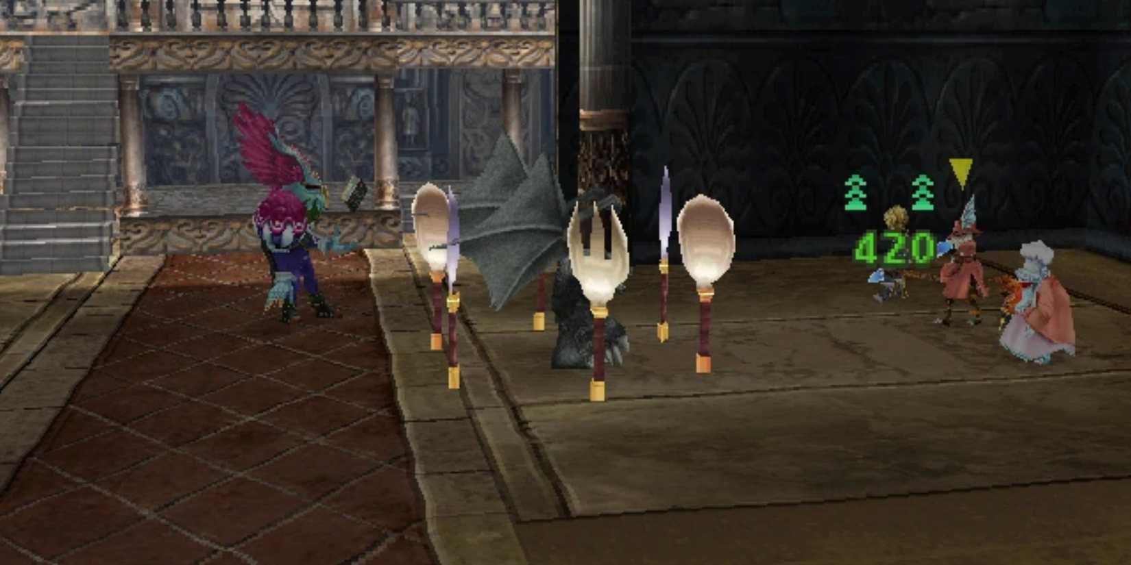 Quina using Eat in Final Fantasy 9