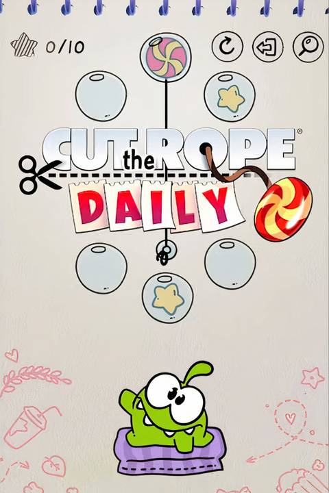 Cut the Rope Daily Tag Page Cover Art