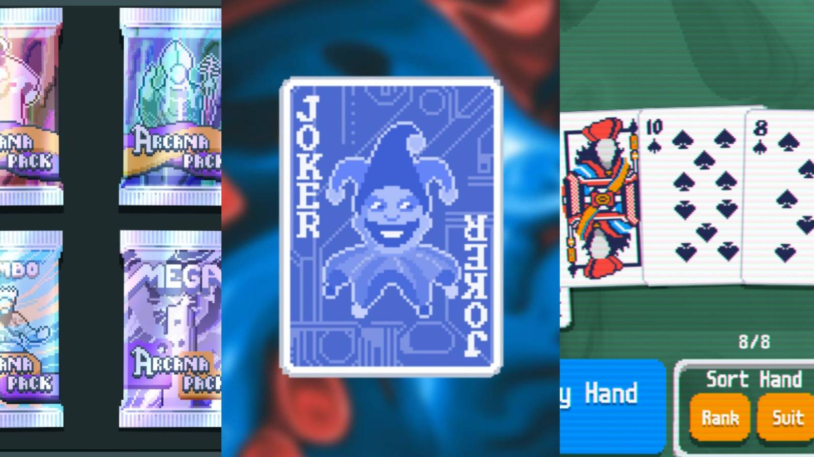 Balatro Flush feature