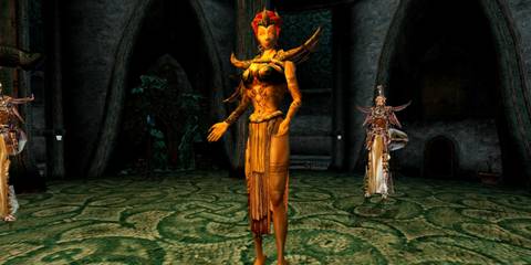 Almalexia in The Elder Scrolls 3 Morrowind's Bloodmoon expansion
