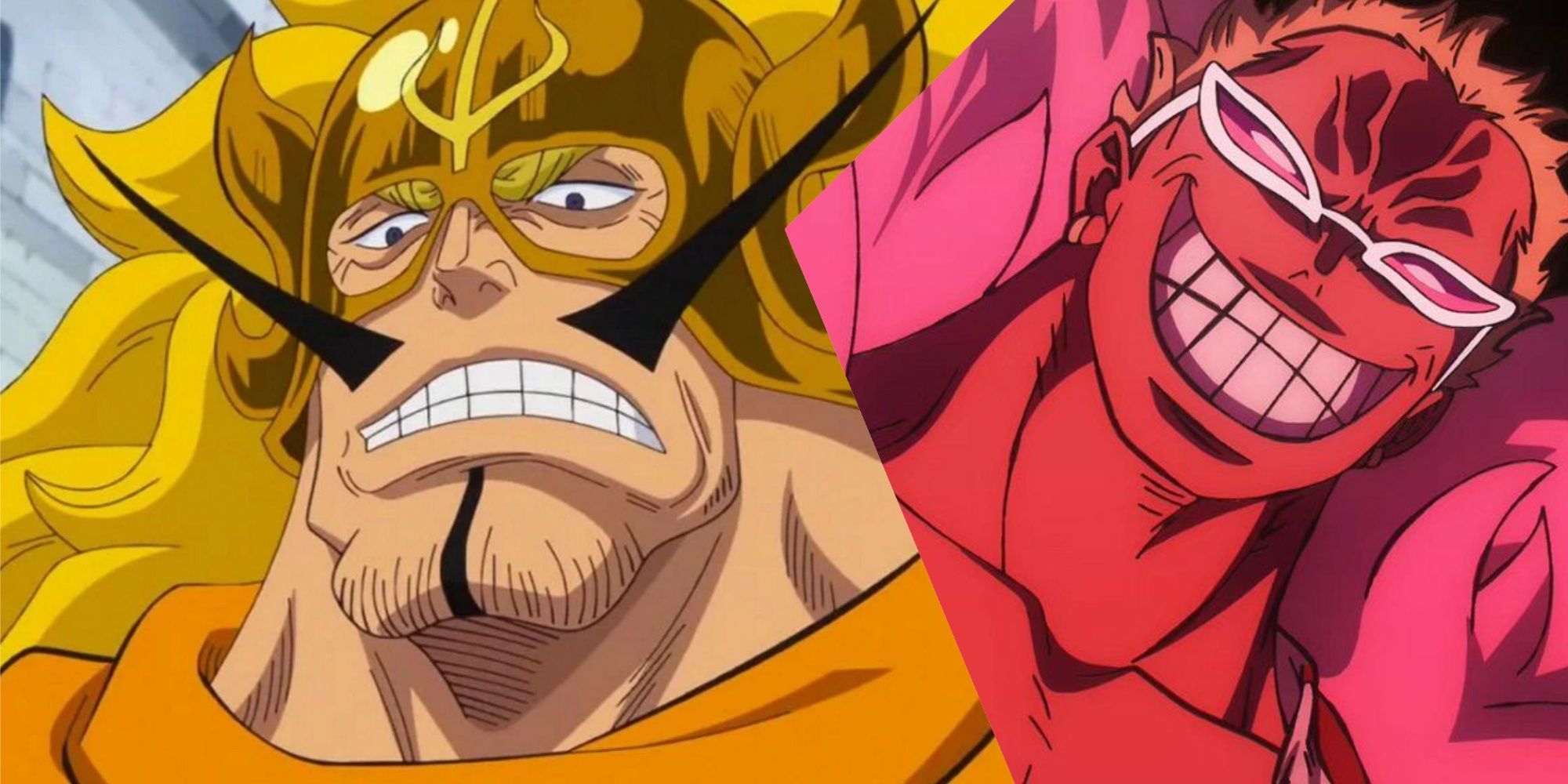 Vinsmoke Judge and Donquixote Doflamingo