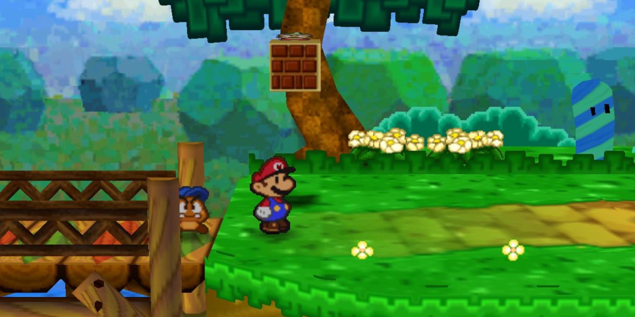 Paper Mario Gameplay