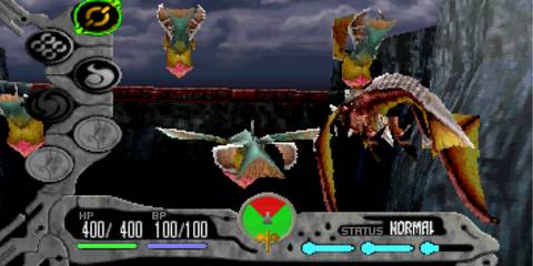 Panzer Dragoon Saga Combat