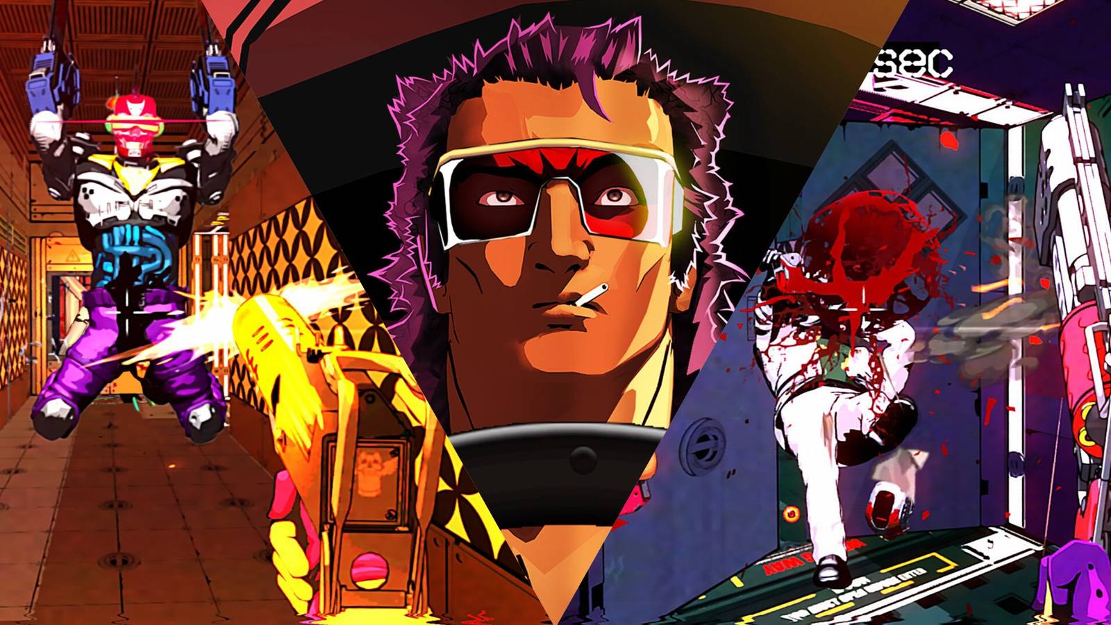 SMG & Jack & Revolver in Mullet Madjack