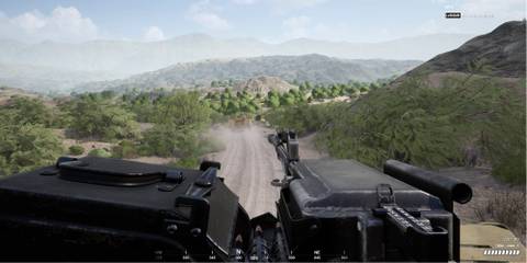 Atop of Transport Vehicle