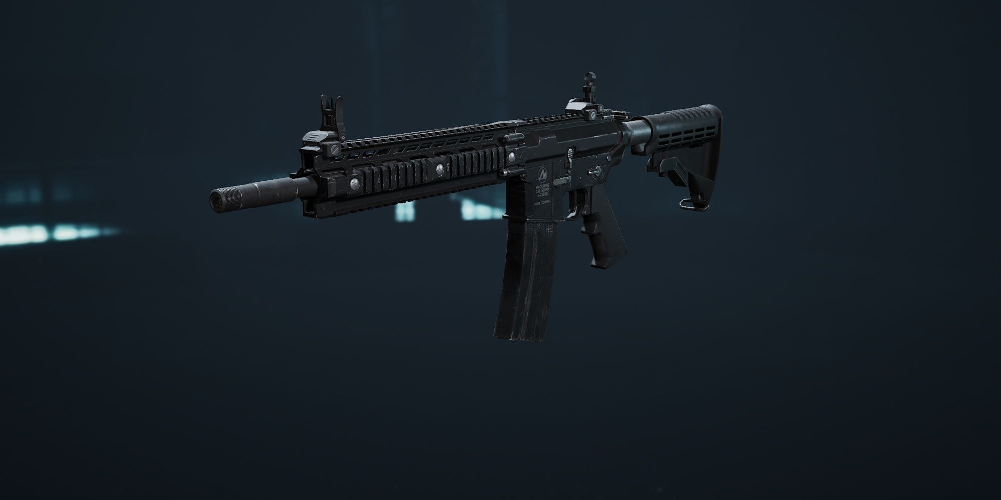 M4A1 Customization Screen