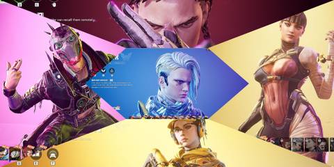 Fragpunk hardest to master lancers character portrait collage