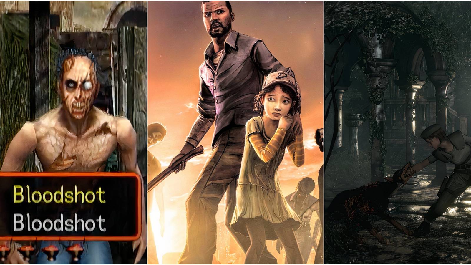 Typing of the Dead, The Walking Dead, Resident Evil