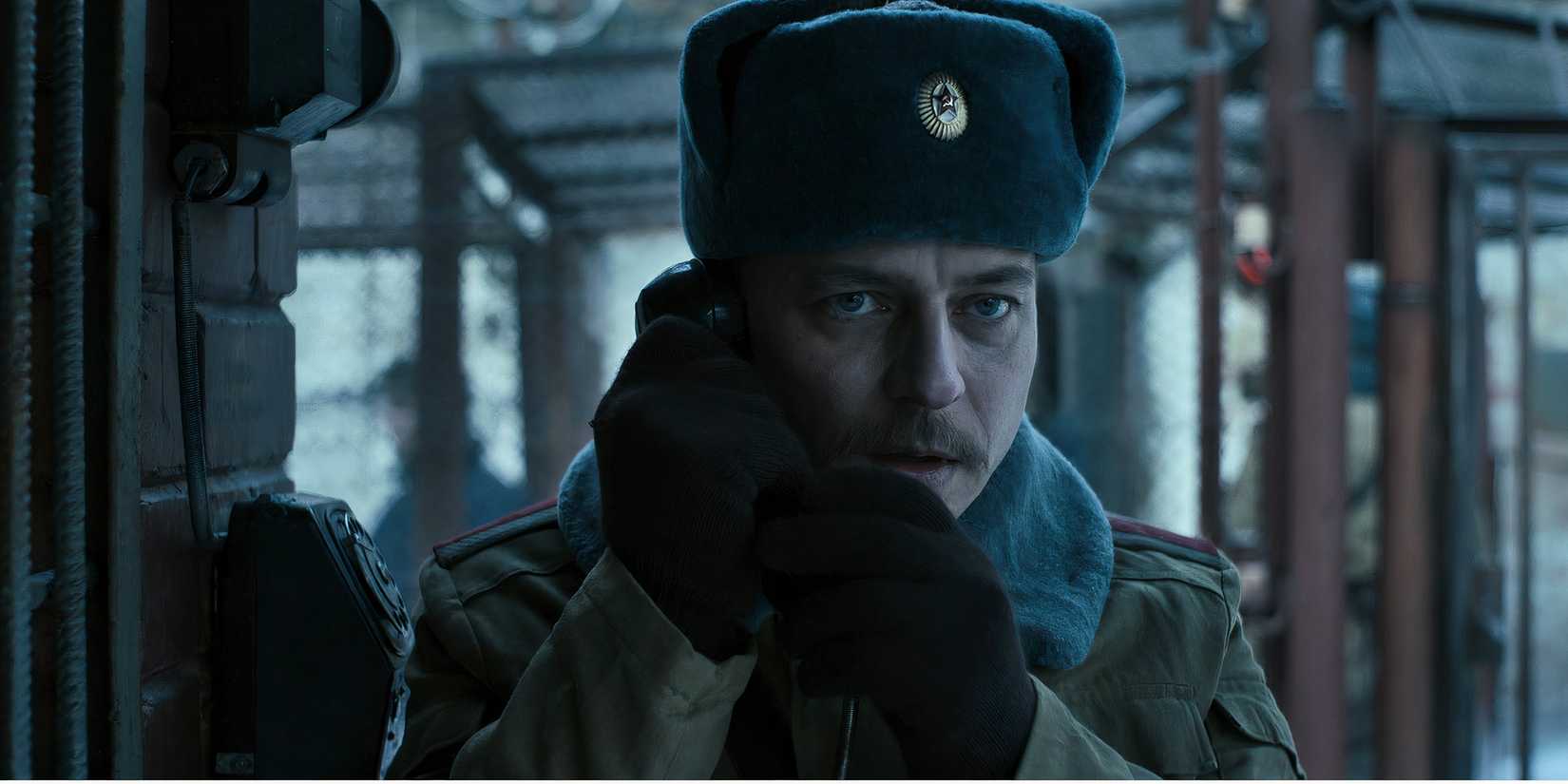 Dmitri from Stranger Things talking on the phone