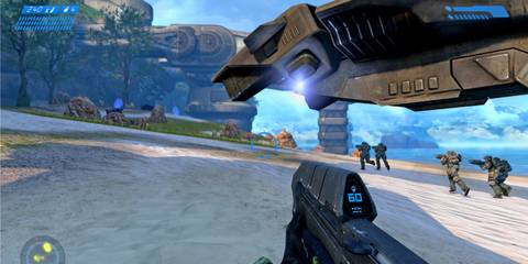 Halo: Combat Evolved - Steam Screenshot (Storming A Beach)