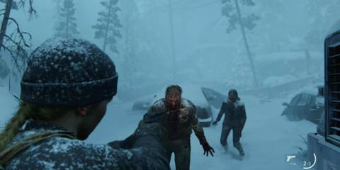 Abby fighting runners in The Last of Us Part 2