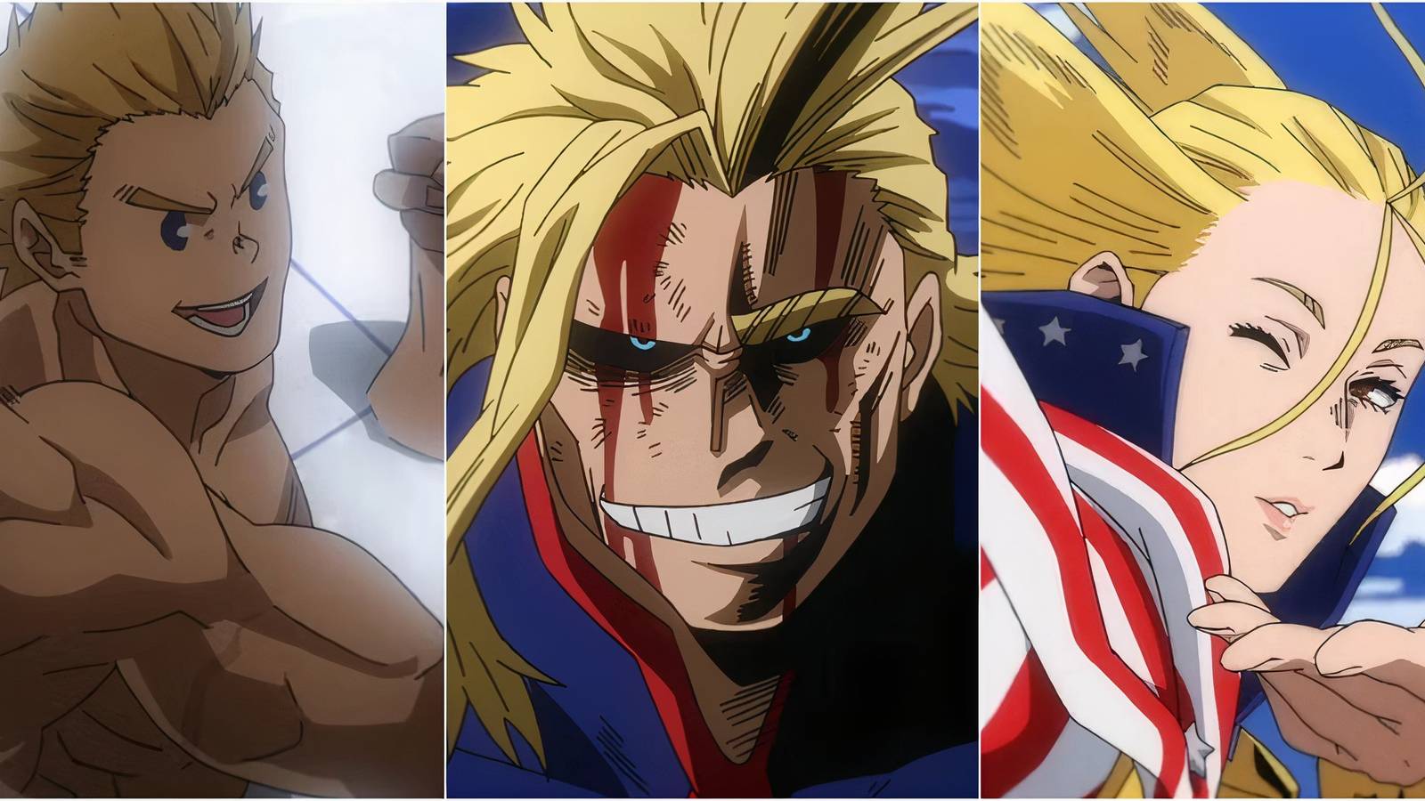 Mirio, All Might, Star And Stripes