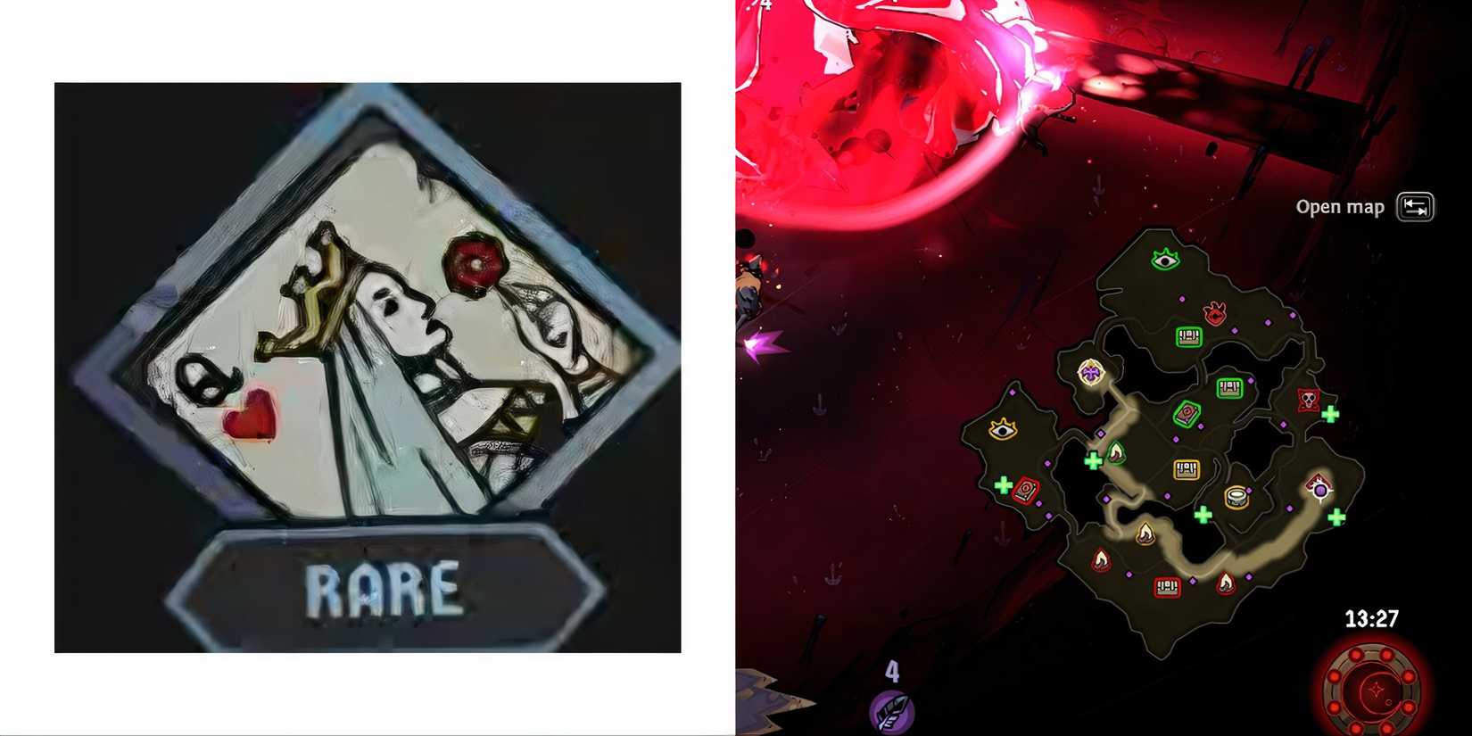 Ravenswatch Queen of Hearts card