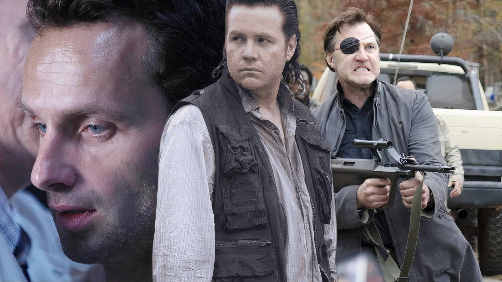 Dr Jenner, Rick, Eugene, The Governor