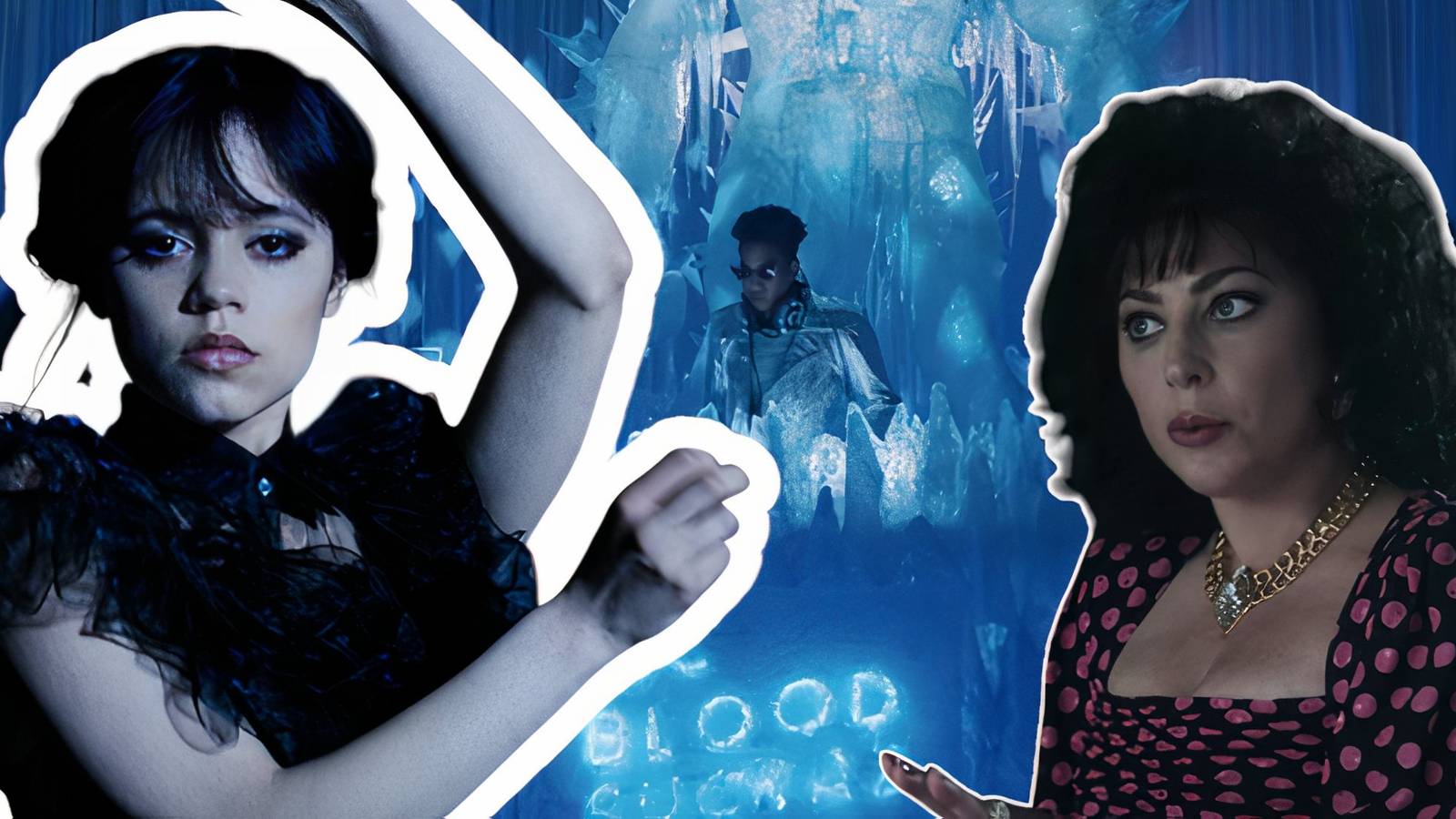 Wednesday Addams MC Blood Suckaz and Lady Gaga Wednesday.