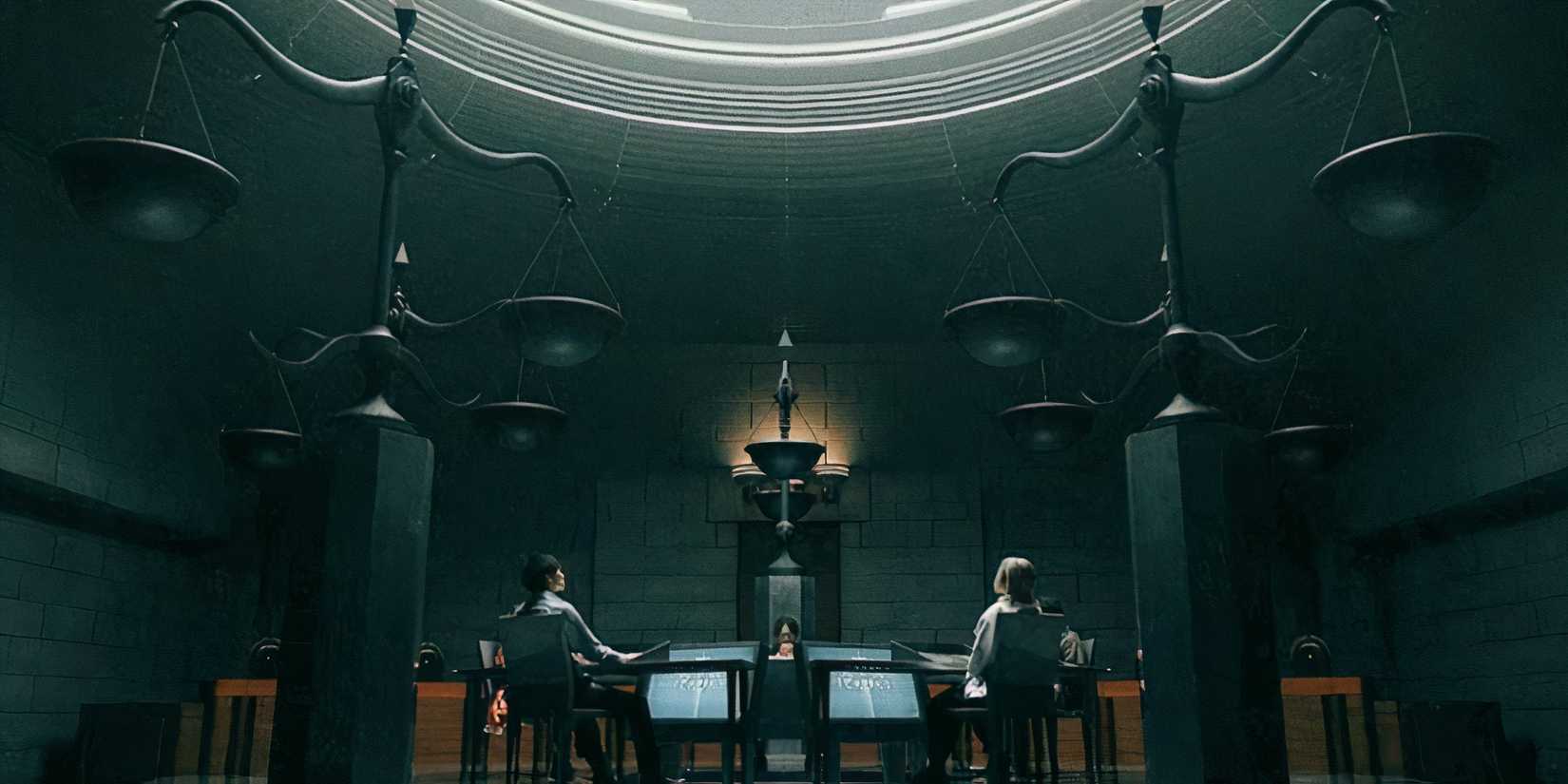 The Beauty Contest game in Alice in Borderland