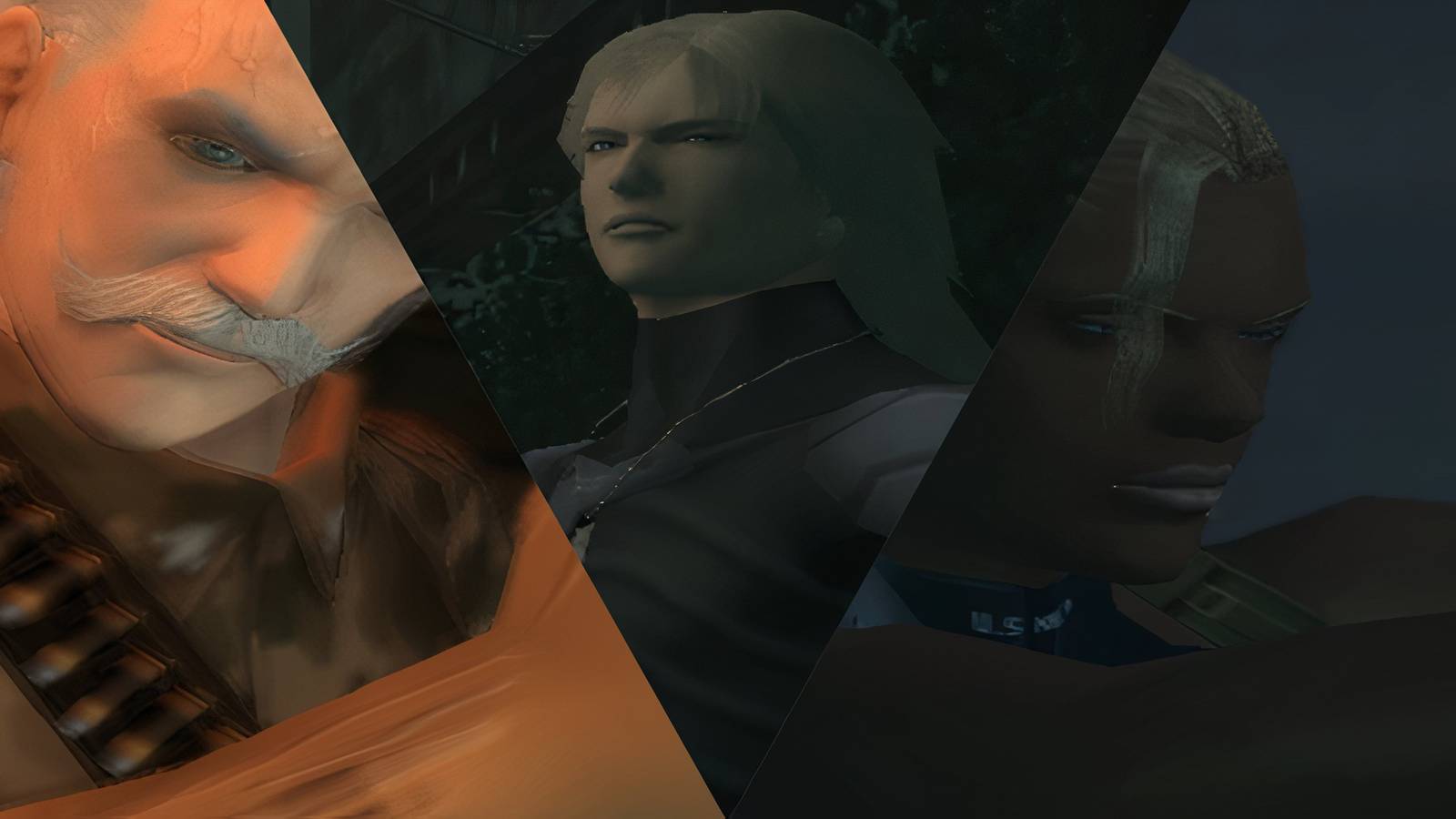 collage of mgs2 scenes