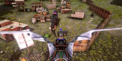 ARK: Survival Evolved - flying mount official gameplay