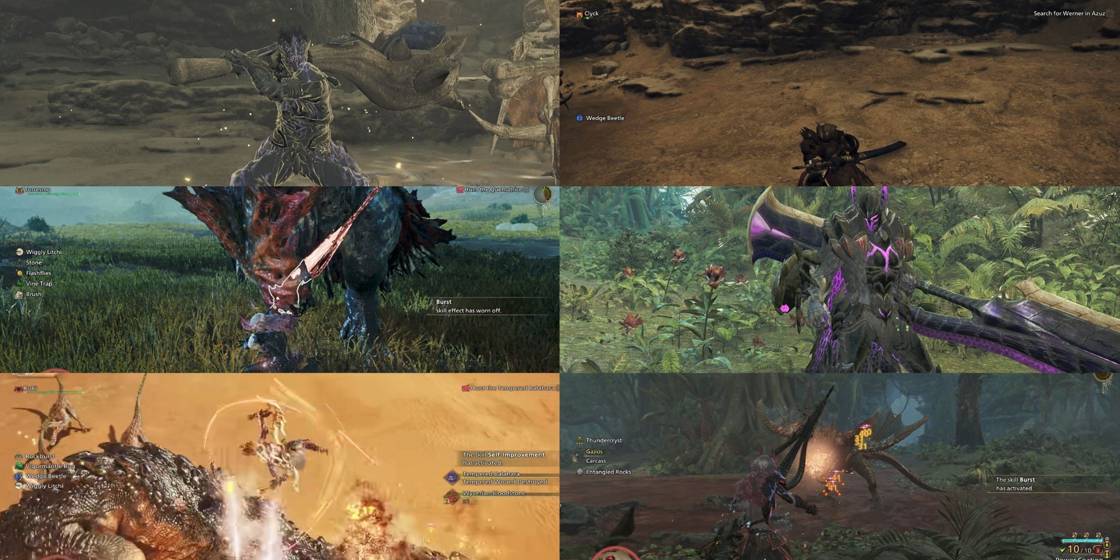 Weapons Monster Hunter Wilds for breaking wounds of mixed game