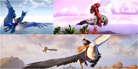 Best Open-World Games With Flying Mounts - feature image