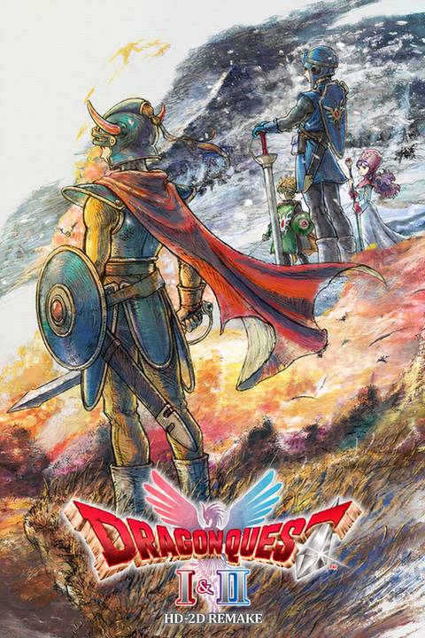 Dragon Quest I & II HD-2D Remake Tag Page Cover Art