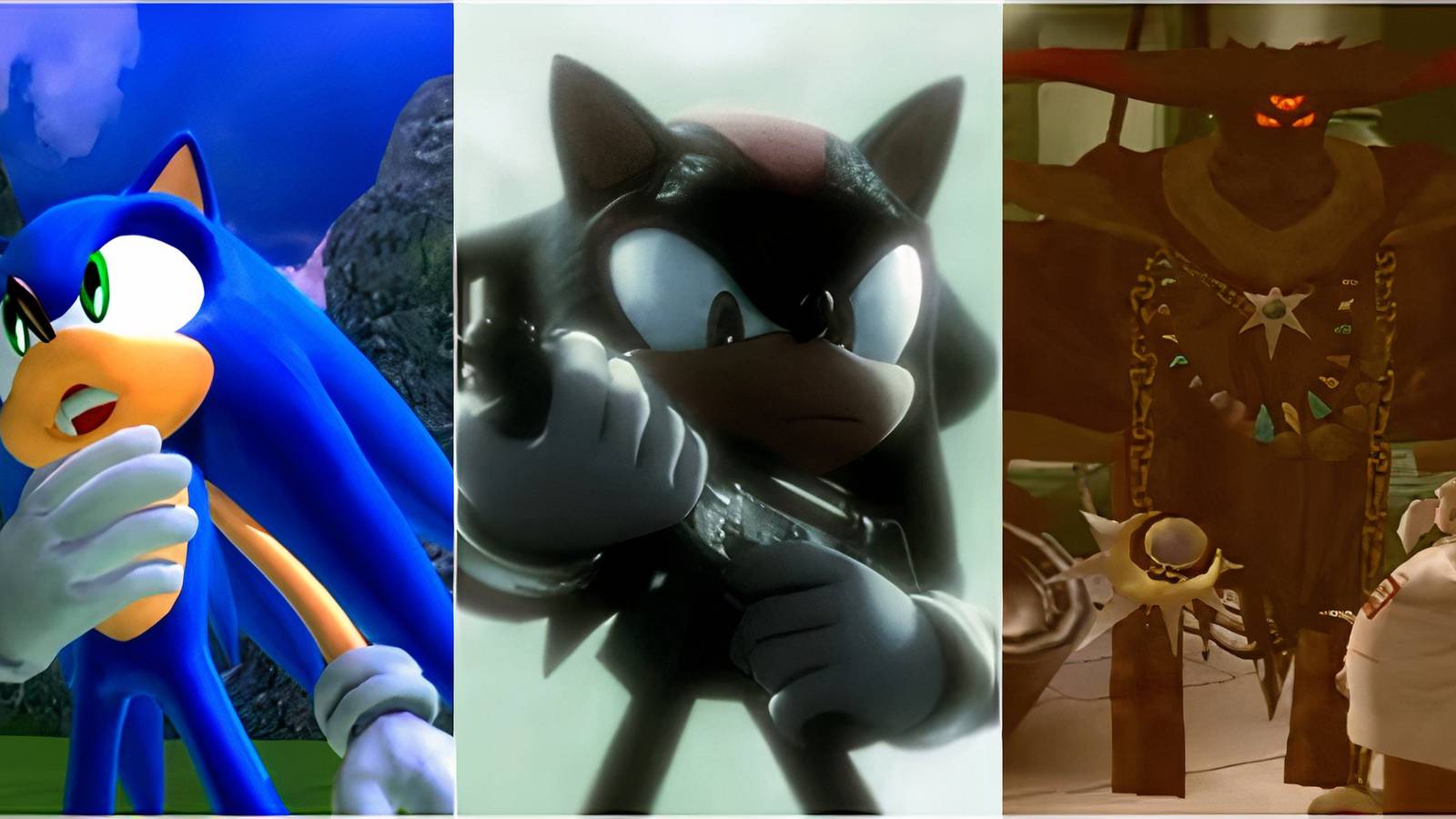 Sonic, Shadow, Black Doom