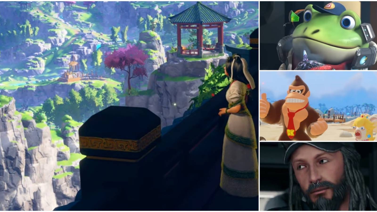 immortal fenyx rising, mario + rabbids kingdom battle, watch dogs, starlink
