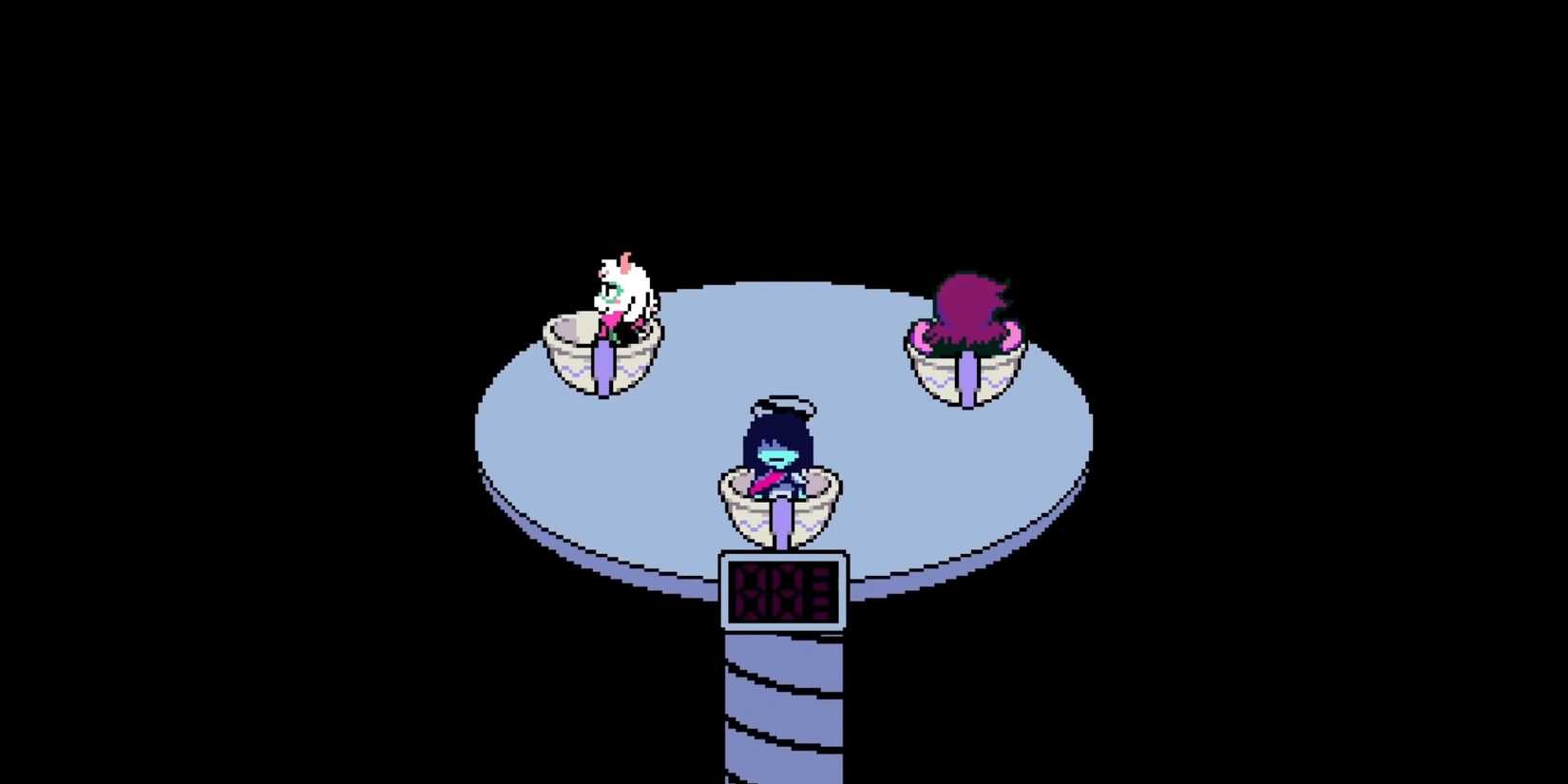 Deltarune Gang In Teacups