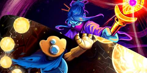 Slay the Spire's Watcher and Defect using their powers