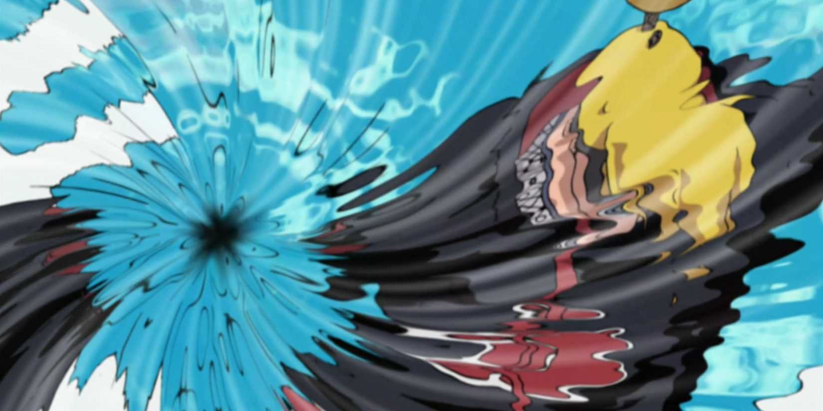 Deidara loses his arm to Kamui in Naruto Shippuden