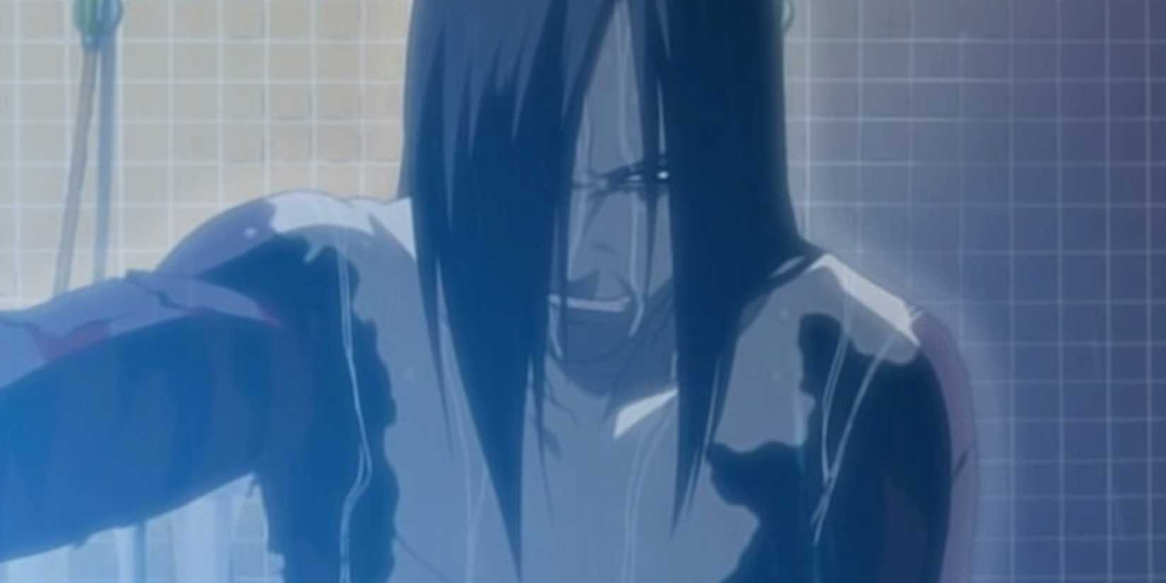 Orochimaru and his sealed arms in Naruto