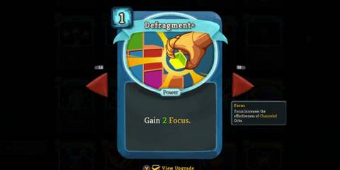 Slay the Spire Defragment+ Card (Power)
